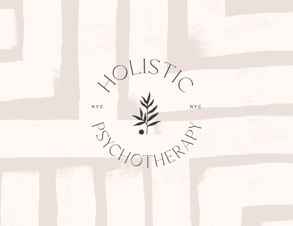 Holistic Psychotherapy NYC Box Logo Design